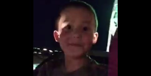 Papá se convierte en héroe luego de impedir que su hijo cayera de una montaña rusa