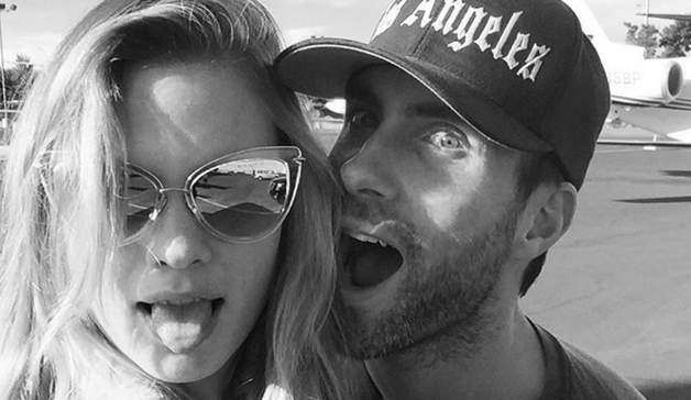 Esperan su primer hijo: La dulce foto que Adam Levine compartió de su mujer embarazada