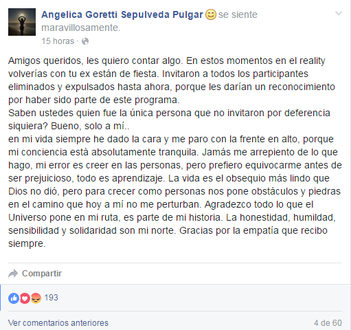  Angelica Goretti Sepulveda Pulgar | Facebook