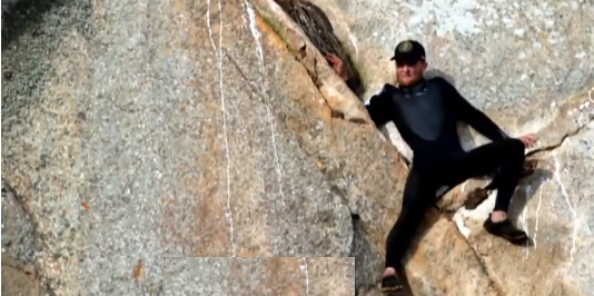 Propuesta de matrimonio termina en rescate extremo