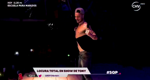 Tony Spina y su destapado debut discotequero que deslumbró a sus fans