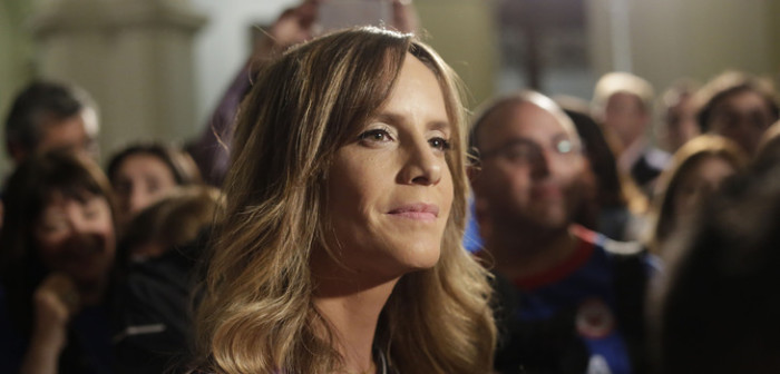 El vestido de Diana Bolocco en 