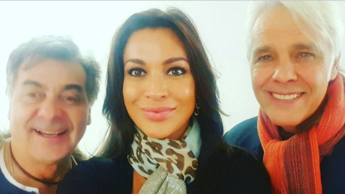 Marlen Olivarí encantó con tímido Topless en show con Pato Torres y Fernando Kliche