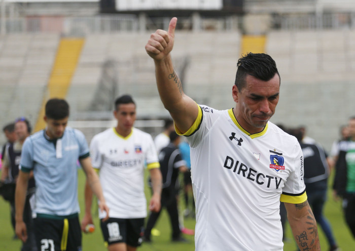 Esteban Paredes: “Mi idea es retirarme en Colo Colo”