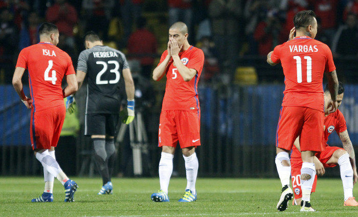 Chile cayó ante Jamaica y sembró dudas de cara a la Copa América Centenario
