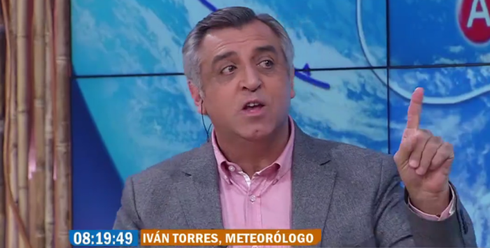 ¿Meandros, virga? Iván Torres realiza divertida explicación sobre términos meteorológicos