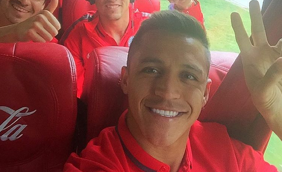 Alexis Sánchez compatió emotiva arenga previo a la Copa América Centenario