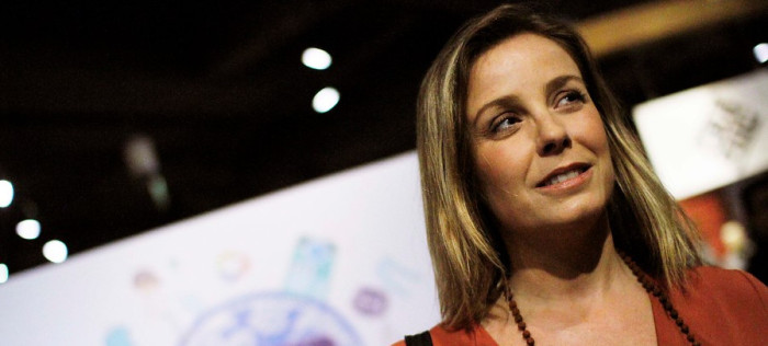 Por este atuendo Claudia Conserva fue elegida en 