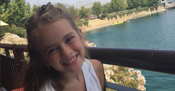 El desafío fitness de la pequeña Giulia Inostroza que sacó aplausos en Instagram