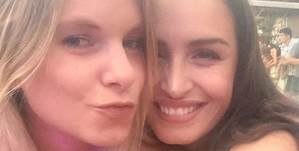 Ignacia Allamand compartió selfie 