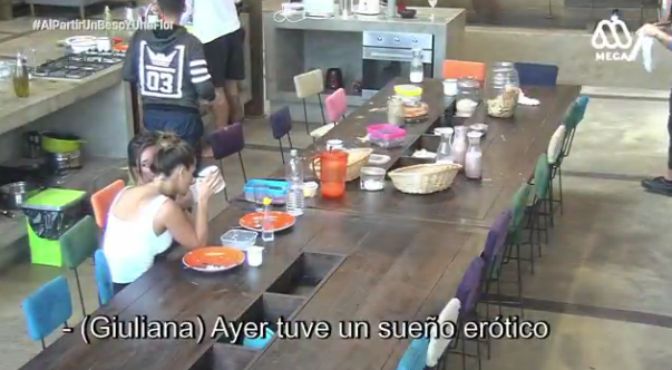 Gala y Giuliana tuvieron sueño erótico con Leandro en Volverías con tu ex?