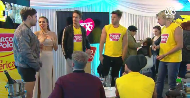 Leandro sorprendió a Eugenia Lemos con inesperada acción en actividad de reality