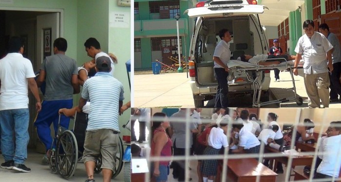 Decenas de niños desmayados y con convulsiones por supuesto fenómeno paranormal en escuela