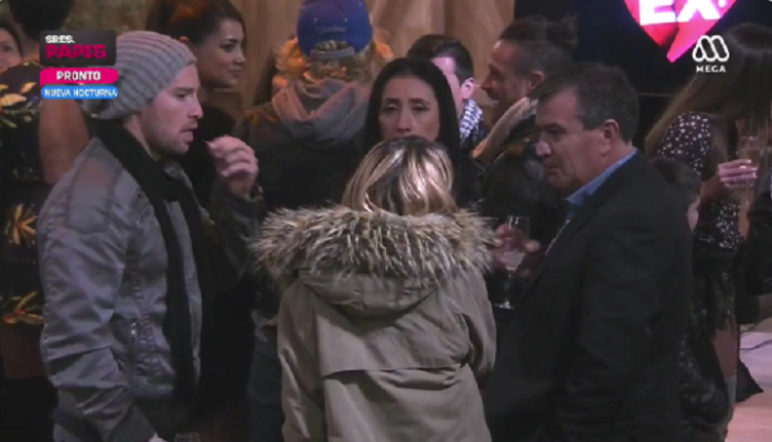 Televidentes critican falta de respeto de Oriana con suegro de “Chiki” en reality de Mega