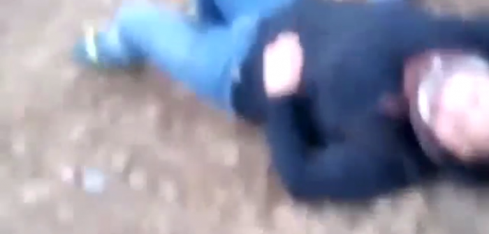 Video muestra momento en que mujer es herida en enfrentamientos en Cañete