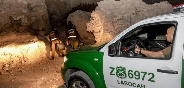 Carabineros investiga hallazgo de cadáver calcinado en cueva de Calama