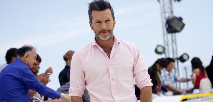 Con babero: Cristián Sánchez comparte tierna fotografía junto a su hijo “Facu”