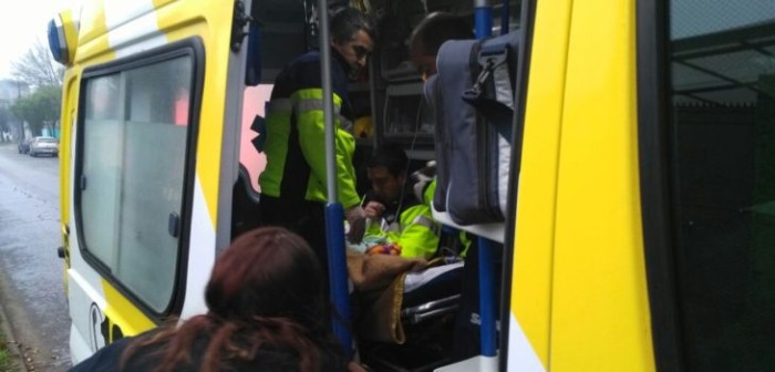 Encuentran recién nacido al interior de bolso en iglesia Buen Pastor de Los Ángeles