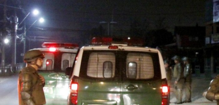 Roban furgón de Carabineros que realizaba controles en Barrio Estación de Concepción