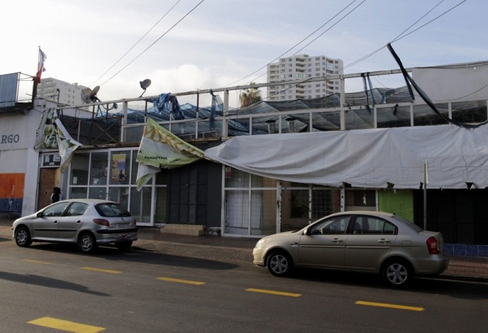 Videos muestran fuertes ráfagas de viento que afectaron Antofagasta