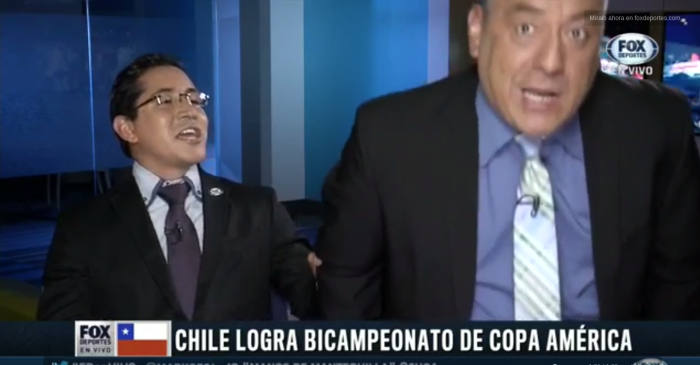 Comentarista chileno que dejó botada transmisión en vivo explicó su abrupta reacción