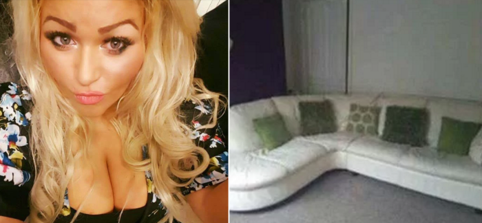 Quería vender un sofá en Facebook pero publicó algo bastante más subido de tono