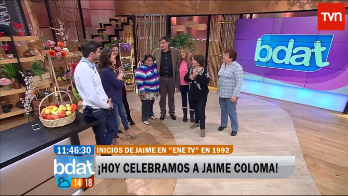 Jaime Coloma es sorprendido en el 