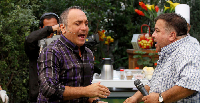 El origen de la foto del hilarante meme de Lucho Jara y Don Francisco