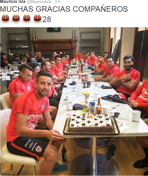 Mauricio Isla / Twitter