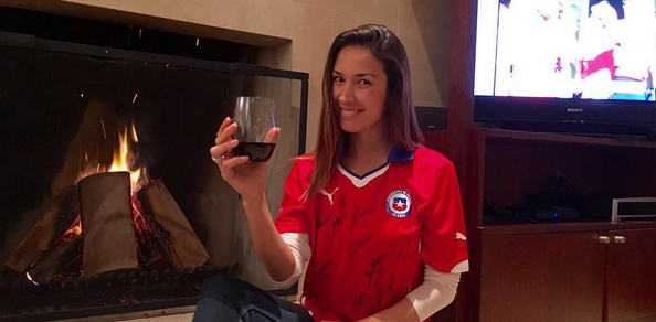 La sutil respuesta de Vane Borghi a quienes la criticaron por celebrar el triunfo de Chile