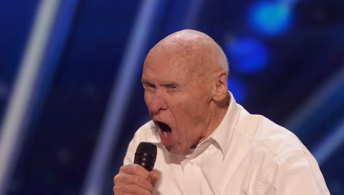 Abuelo metalero dejó con la boca abierta a jurado en audición para 'America's Got Talent'