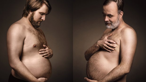 Genial publicidad compara panza cervecera con 'guatita' de embarazada