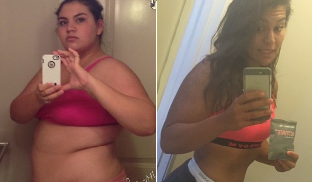 Profesora bajó 51 kilos y comparte fotos de su cambio en Instagram: pocos le creen