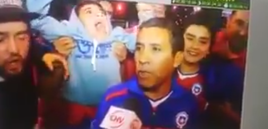¡¡VAMOS CHILE!!: Exagerada reacción de niño tras bicampeonato de la Roja se tomó la red