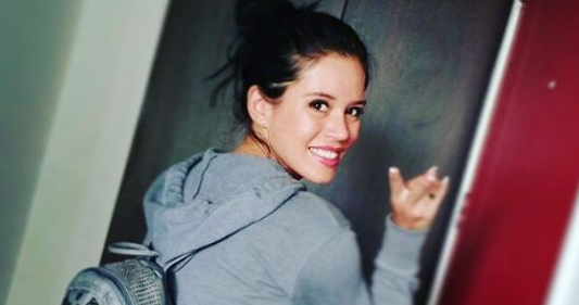 Angie Alvarado le dedica romántica publicación a su novio que se encuentra en Chile