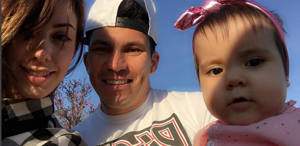 El emotivo mensaje que Gary Medel dedicó a su hija Alessandra en su primer cumpleaños