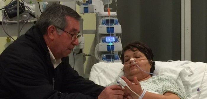 La historia de amor de una pareja que dio el “sí, acepto” en UCI de hospital en O’Higgins