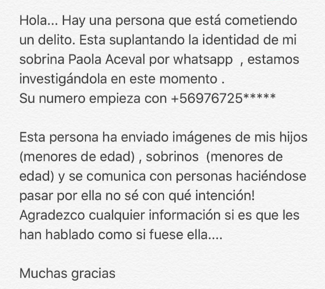 Gissella Gallardo / Instagram