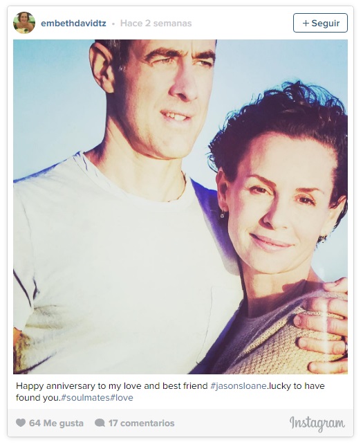 Instagram | Embeth Davidtz