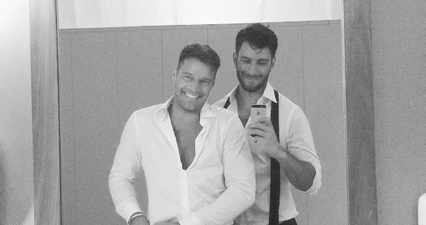 La destapada foto de Ricky Martin y su novio que sacó aplausos en la red