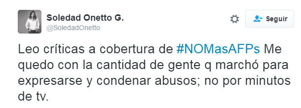 Soledad Onetto / Twitter