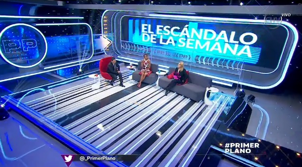 Televidentes festinan con notorio bronceado de Claudia Schmitd en 