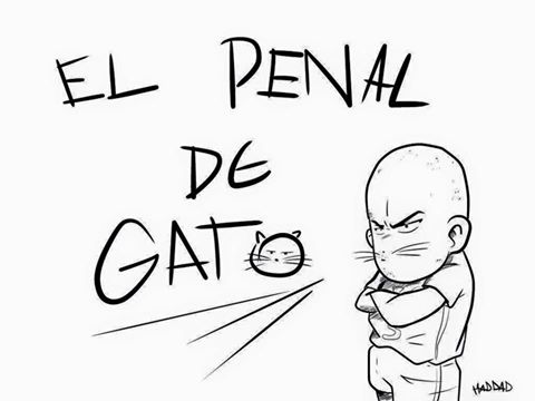 El divertido cómic del penal del 'Gato' Silva que causa furor en redes sociales