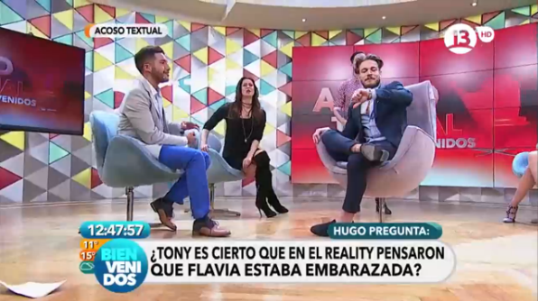 Tony Spina responde sobre supuesto test de embarazo que se realizó Flavia en reality