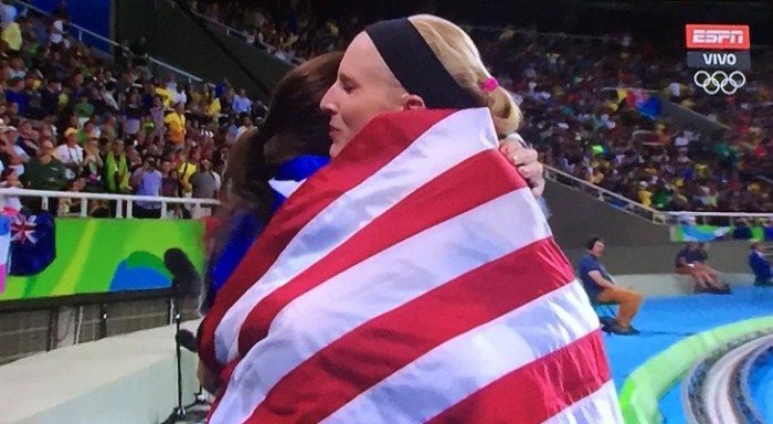 La curiosa bandera chilena que fue vista por millones en Final Olímpica de Río 2016