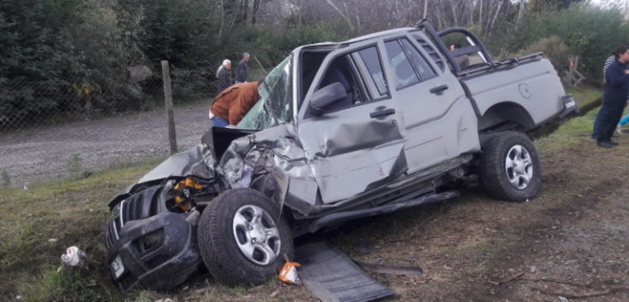 Un herido deja accidente vehicular en ruta Itata Chillán-Concepción