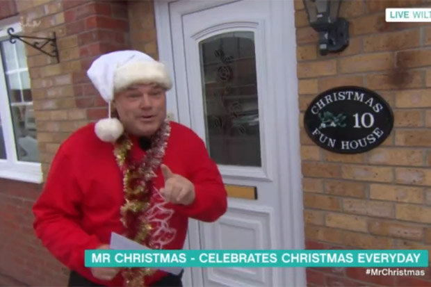 La historia de Andy Park: El hombre que celebra la Navidad todos los días del año