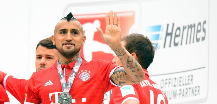 Arturo Vidal anotó en la consagración del Bayern en la Copa de Alemania 2016