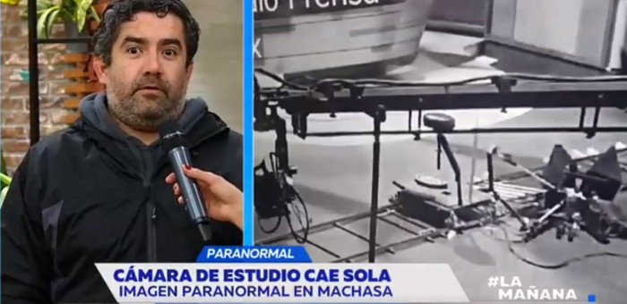 Supuesto fenómeno paranormal que dejó con escalofríos a personal de CHV en Machasa