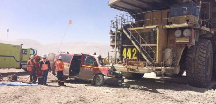 Dos muertos deja accidente en mina Chuquicamata